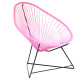 Fauteuil Acapulco Structure noire Fauteuil Acapulco Structure noire