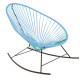 Blue Acapulco rocking chair