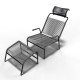 Fauteuil lounge Brazza