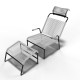 Fauteuil lounge Brazza