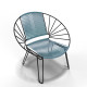 White Huatulco chair