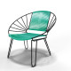 White Huatulco chair