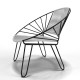 White Huatulco chair