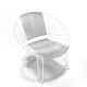 White Huatulco chair