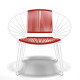 White Huatulco chair