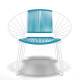 White Huatulco chair