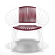 White Huatulco chair