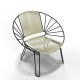 White Huatulco chair