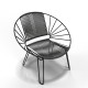 White Huatulco chair