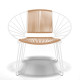 White Huatulco chair