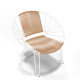 White Huatulco chair