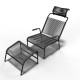 Fauteuil lounge Brazza