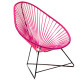 Fauteuil Acapulco Structure noire Fauteuil Acapulco Structure noire