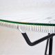 Detail White outdoor Table