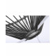 Fauteuil Acapulco Structure noire Fauteuil Acapulco Structure noire