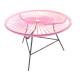 Pink coffee table