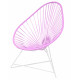 Fauteuil Acapulco Structure noire Fauteuil Acapulco Structure noire