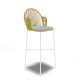 Tabouret Haut Nacre