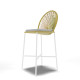 Tabouret Nacre Vert Sauge
