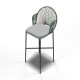Tabouret Nacre Vert Sauge