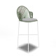 Tabouret Nacre Vert Sauge