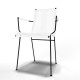 silla de comedor Blanco silla de comedor Blanco