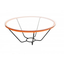 larga mesa baja ronda Naranja