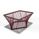 Table basse rectangle Blanche Table basse rectangle Blanche