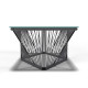 Table basse rectangle Blanche Table basse rectangle Blanche