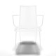 White Dining armrest chair White Dining armrest chair