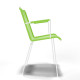 White Dining armrest chair White Dining armrest chair