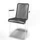 White Dining armrest chair White Dining armrest chair