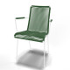 White Dining armrest chair White Dining armrest chair