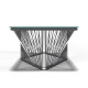 Table basse rectangle Blanche Table basse rectangle Blanche