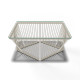 Table basse rectangle Blanche Table basse rectangle Blanche