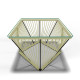 Table basse rectangle Blanche Table basse rectangle Blanche