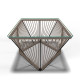 Table basse rectangle Blanche Table basse rectangle Blanche