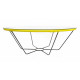 Gelb design runde couchstich