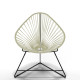 Fauteuil Acapulco Structure noire Fauteuil Acapulco Structure noire
