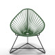 Fauteuil Acapulco Structure noire Fauteuil Acapulco Structure noire
