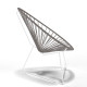 Fauteuil Acapulco Structure noire Fauteuil Acapulco Structure noire