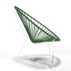 Fauteuil Acapulco Structure noire Fauteuil Acapulco Structure noire