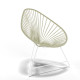 Fauteuil Acapulco Structure noire Fauteuil Acapulco Structure noire