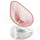 Fauteuil Acapulco Structure noire Fauteuil Acapulco Structure noire