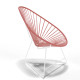 Fauteuil Acapulco Structure noire Fauteuil Acapulco Structure noire