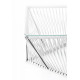 Detail table basse blanche  Detail table basse blanche