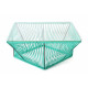 Table basse rectangle Verte Turquoise  Table basse rectangle Verte Turquoise