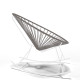 fauteuil à bascule Acapulco Blanc   fauteuil à bascule Acapulco Blanc