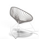 White Acapulco rocking chair