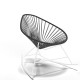 White Acapulco rocking chair
